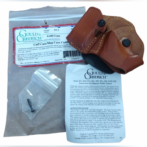 Gould & Goodrich Handcuff & Magazine Holster - Picture 4 of 4